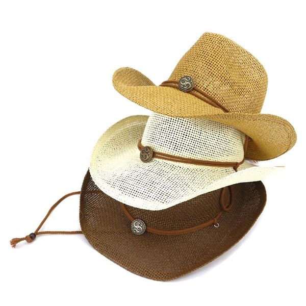 wide brim hats 2021 the mens hat western cowboy straw summer for women sombrero beach travel outdoor sun, Blue;gray
wide brim hats 2021 the mens hat western cowboy straw summer for women sombrero beach travel outdoor sun, Blue;gray