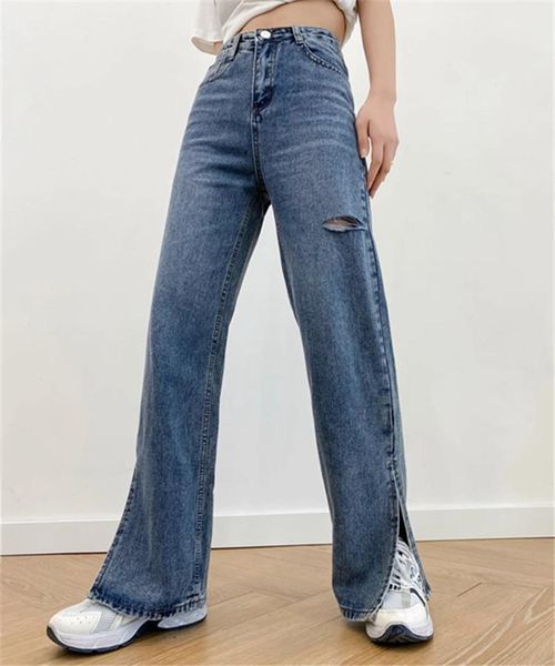 women's jeans high waist drooping wide-leg loose spring and autumn clothing elegant straight mopping pants slimming, Blue
women's jeans high waist drooping wide-leg loose spring and autumn clothing elegant straight mopping pants slimming, Blue