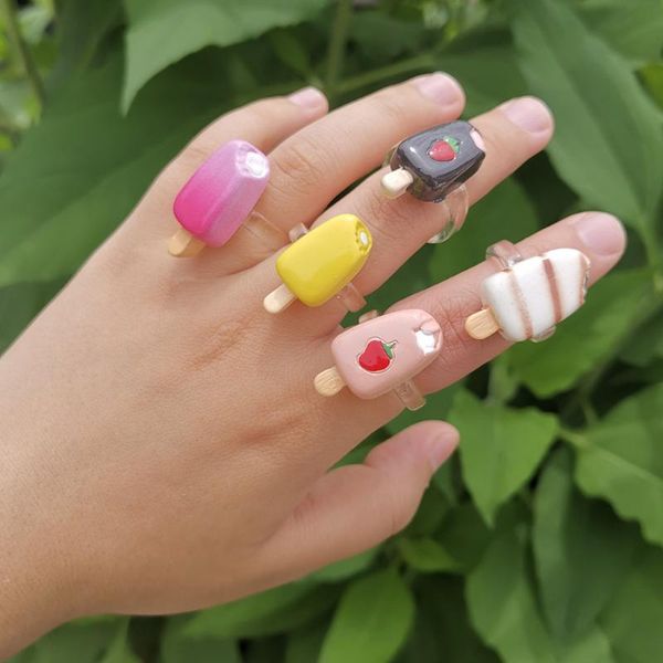 wedding rings multicolor cute cream strawberry cartoon resin for women transparent circle round finger wholesale jewelry gifts, Slivery;golden
wedding rings multicolor cute cream strawberry cartoon resin for women transparent circle round finger wholesale jewelry gifts, Slivery;golden
