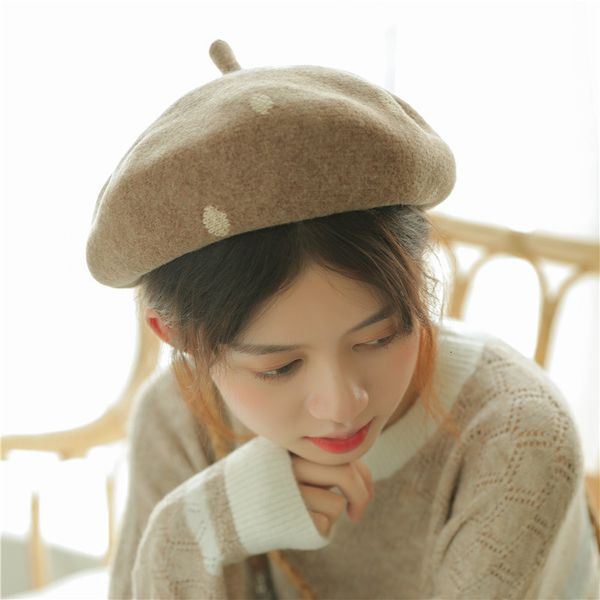 wool beret women's autumn and winter versatile artist bud british hat, Blue;gray
wool beret women's autumn and winter versatile artist bud british hat, Blue;gray