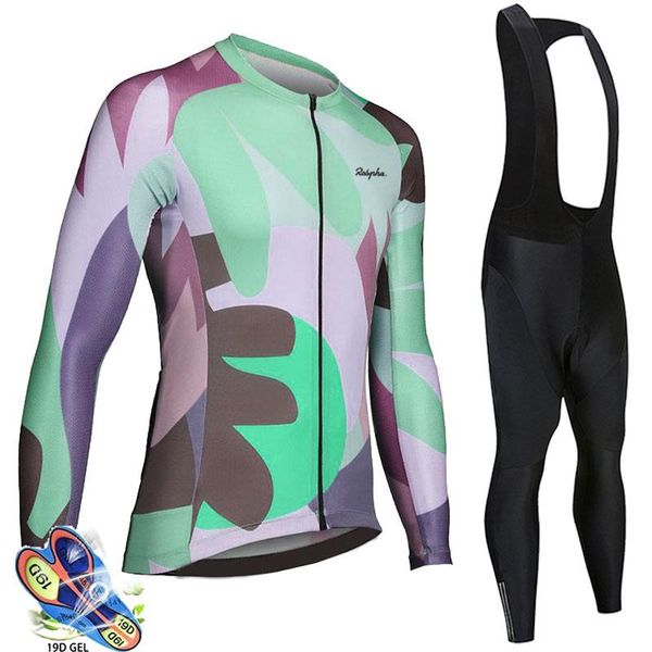 racing sets ralvpha men's spring long-sleeved clothes autumn cycling cicrismo bicycle triathlon professional suit, Black;blue 
racing sets ralvpha men's spring long-sleeved clothes autumn cycling cicrismo bicycle triathlon professional suit, Black;blue