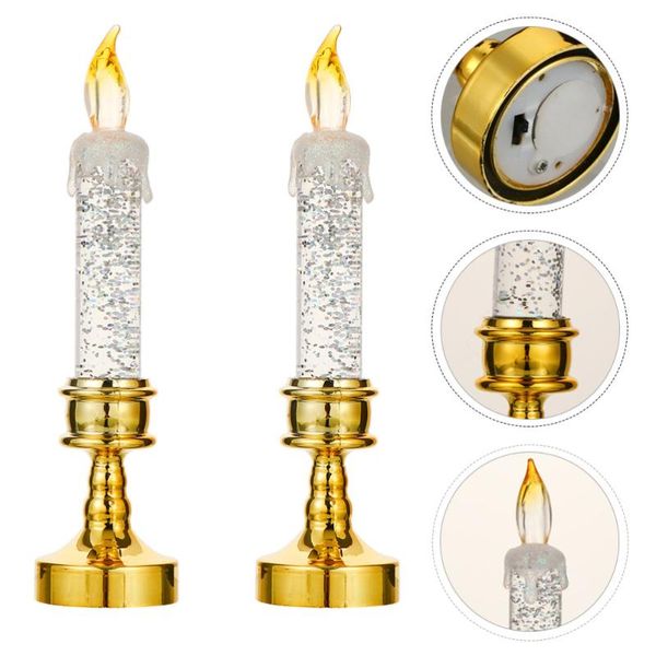 2pcs flameless electric led candles vintage party decoration simulation candle
2pcs flameless electric led candles vintage party decoration simulation candle