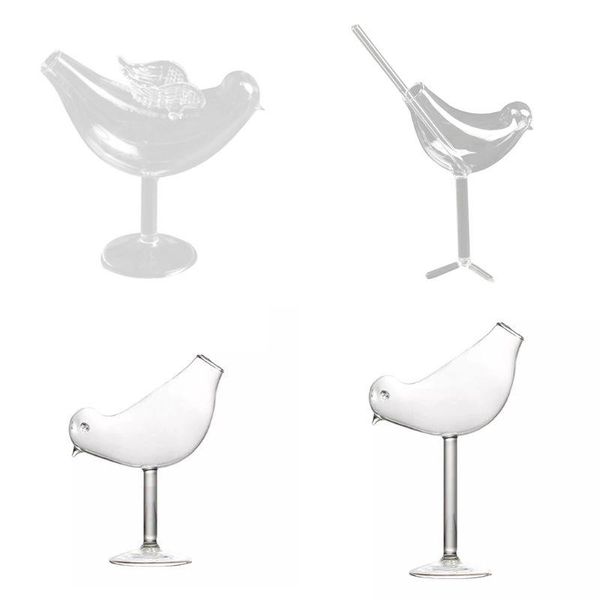 150ml creative bird shape cocktail goblet glass personality molecular smoked p9yb wine glasses
150ml creative bird shape cocktail goblet glass personality molecular smoked p9yb wine glasses