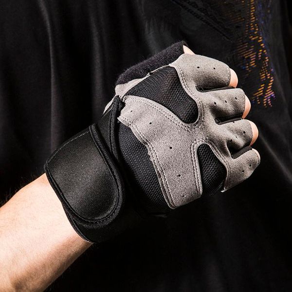 cycling gloves half finger breathable gym skiing creative portable guantes ciclismo bicycle accessories ec50qx, Black
cycling gloves half finger breathable gym skiing creative portable guantes ciclismo bicycle accessories ec50qx, Black