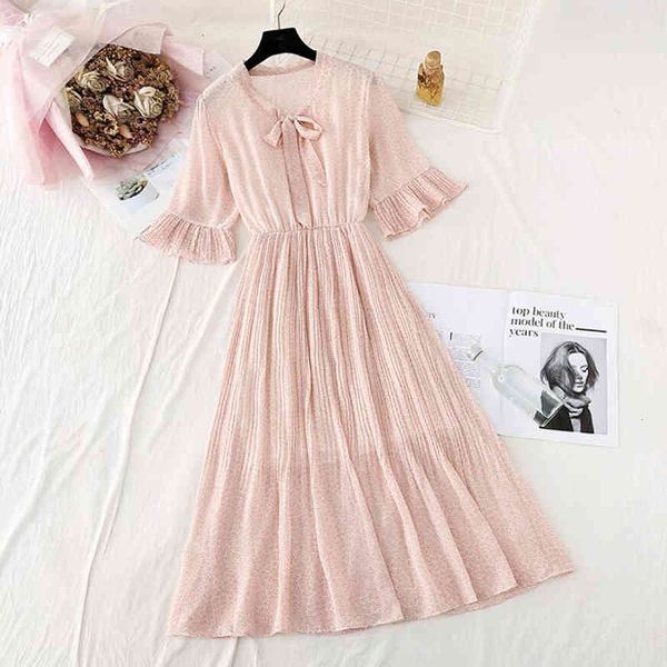 dresses summer short sleeved chiffon women bow floral ruffled pleated es elastic waist print female mid-calf vestidos, Black;gray
dresses summer short sleeved chiffon women bow floral ruffled pleated es elastic waist print female mid-calf vestidos, Black;gray