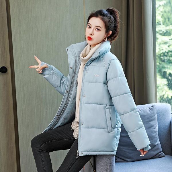 women's down & parkas all-match jacket 2021 winter loose windproof cotton korean fashion clothing, Black
women's down & parkas all-match jacket 2021 winter loose windproof cotton korean fashion clothing, Black