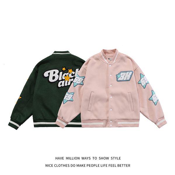 women's jackets male and female pilot baseball jacket, star number embroidered printed shirt, suitable for both men women, autumn sprin, Black;brown
women's jackets male and female pilot baseball jacket, star number embroidered printed shirt, suitable for both men women, autumn sprin, Black;brown