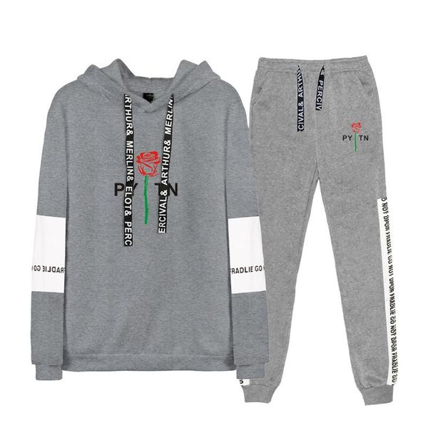 men's hoodies & sweatshirts payton moormeier merch two piece set women/men heeded fashion pytn cotton leisure suit clothes kpop 2021, Black
men's hoodies & sweatshirts payton moormeier merch two piece set women/men heeded fashion pytn cotton leisure suit clothes kpop 2021, Black