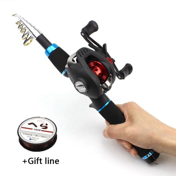 1.65m carbon fishing rod casting and baitcasting reel set portable pole with carp trout pesca boat rods
1.65m carbon fishing rod casting and baitcasting reel set portable pole with carp trout pesca boat rods