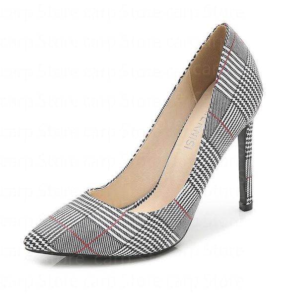 dress shoes carp high heels women pumps plaid cotton elegant design stilettos large size nightclub retro, Black
dress shoes carp high heels women pumps plaid cotton elegant design stilettos large size nightclub retro, Black