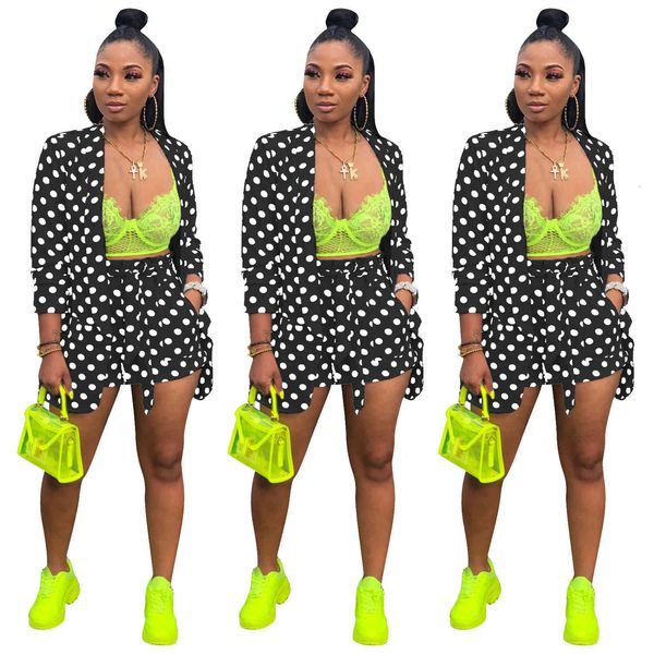 fashion polka dot printed women coat and two pieces shorts suits long sleeves v neck office lady outfits est sale autumn real im, White
fashion polka dot printed women coat and two pieces shorts suits long sleeves v neck office lady outfits est sale autumn real im, White