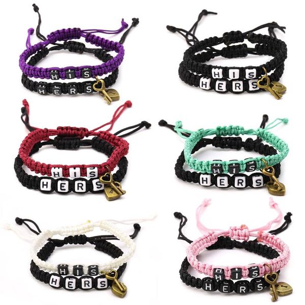 charm bracelets couples bracelet his and hers matching jewelry lovers boyfriend girlfriend braid dropship, Golden;silver
charm bracelets couples bracelet his and hers matching jewelry lovers boyfriend girlfriend braid dropship, Golden;silver