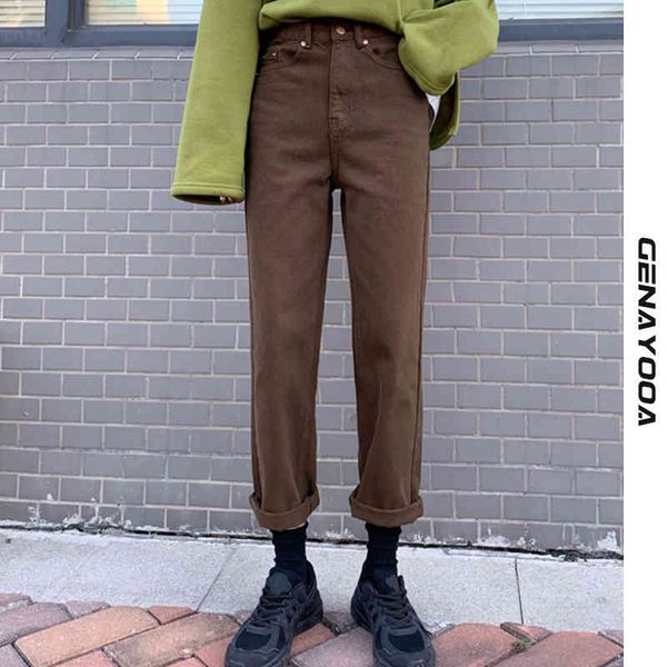 genayooa boyfriend jeans for women streetwear wide leg brown trousers vintage straight high waisted denim jean autumn 210417, Blue
genayooa boyfriend jeans for women streetwear wide leg brown trousers vintage straight high waisted denim jean autumn 210417, Blue
