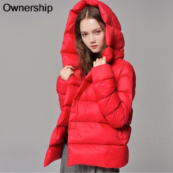 women's down & parkas 2021 winter ultra light short coat 90% white duck puffer hooded jacket loose thick warm woman korean style, Black
women's down & parkas 2021 winter ultra light short coat 90% white duck puffer hooded jacket loose thick warm woman korean style, Black