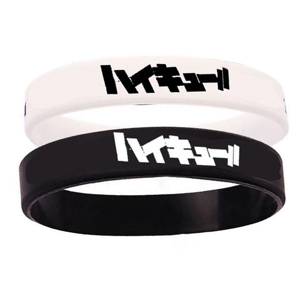 2Pcs/Set!!! Anime Volleyball Boys Letters Silicone Bracelet Unisex Jewelery Accessories Haikyuu Wristband Tennis, Golden;silver
2Pcs/Set!!! Anime Volleyball Boys Letters Silicone Bracelet Unisex Jewelery Accessories Haikyuu Wristband Tennis, Golden;silver