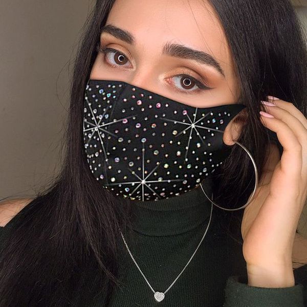 fashion women mask with rhinestone elastic reusable washable christmas masks bandana face decor jewelry party gift
fashion women mask with rhinestone elastic reusable washable christmas masks bandana face decor jewelry party gift