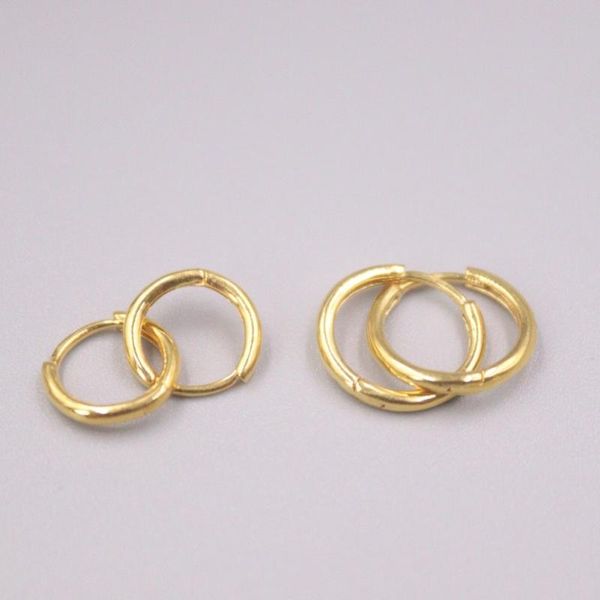 hoop & huggie genuine real 18k yellow gold glassy round band earrings stamp au750 10mm and 12mm available, Golden;silver
hoop & huggie genuine real 18k yellow gold glassy round band earrings stamp au750 10mm and 12mm available, Golden;silver