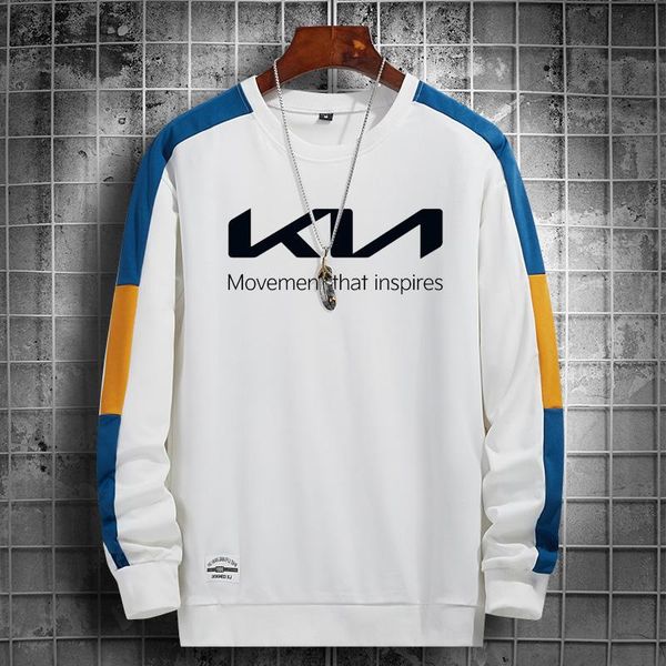 men's hoodies & sweatshirts casual trend pullover kia logo print cotton collocation sweatshirt clothing, Black
men's hoodies & sweatshirts casual trend pullover kia logo print cotton collocation sweatshirt clothing, Black