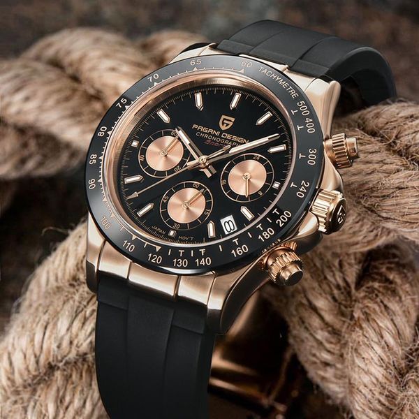 wristwatches pagani design luxury men watch chronograph silicone quartz fashion brand sapphire watches for reloj hombre, Slivery;brown
wristwatches pagani design luxury men watch chronograph silicone quartz fashion brand sapphire watches for reloj hombre, Slivery;brown