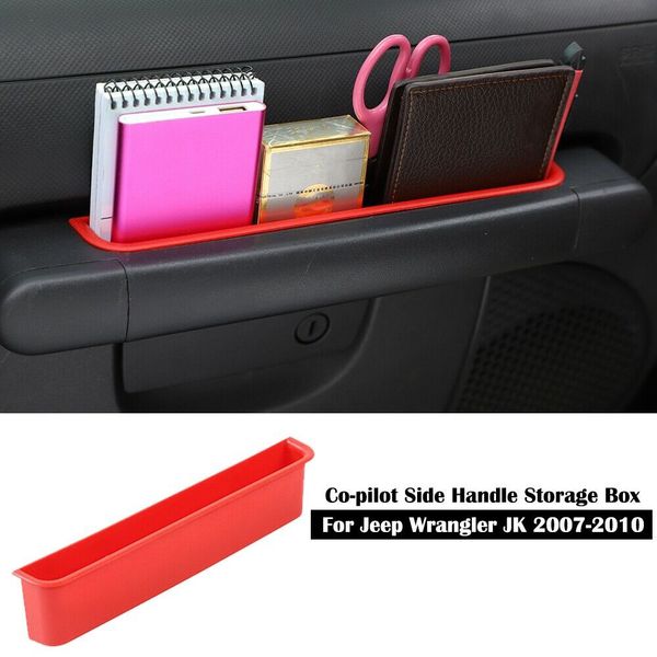 abs red co-pilot handle storage box decoration cover for jeep wrangler jk 2007-2010 car interior accessories
abs red co-pilot handle storage box decoration cover for jeep wrangler jk 2007-2010 car interior accessories