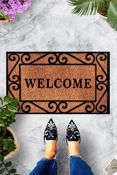 carpets welcome friends door mat bedroom kitchen bath floor mats home entrance multipurpose doormat non-slip 45*70cm
carpets welcome friends door mat bedroom kitchen bath floor mats home entrance multipurpose doormat non-slip 45*70cm