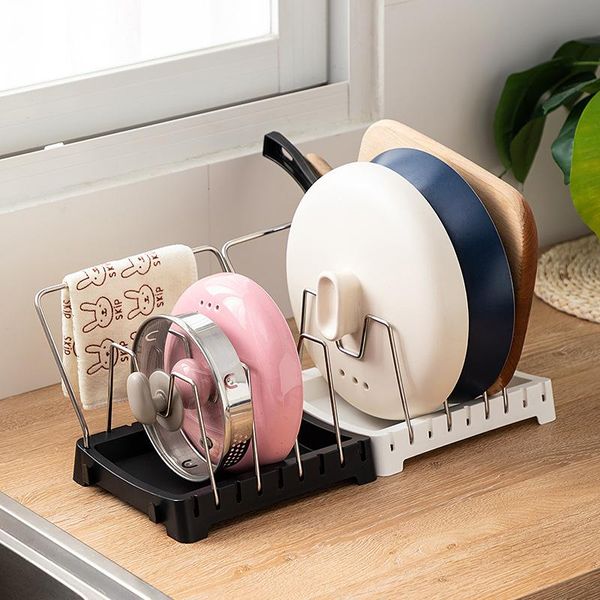 kitchen storage & organization pot lid rack stainless steel grille organizer chopping board drain shelf cooking dish pan cover stand
kitchen storage & organization pot lid rack stainless steel grille organizer chopping board drain shelf cooking dish pan cover stand