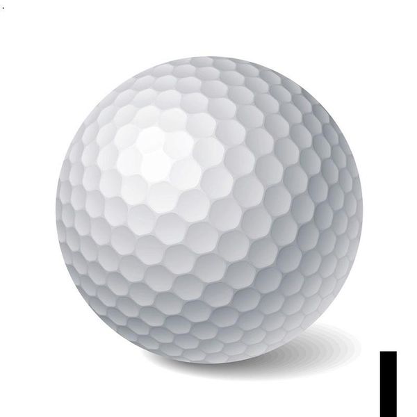 golf balls practice ball double blank customizable logo