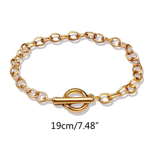 charm bracelets 95ab 12 pcs chain alloy metal plated link with ot toggle clasps minimalist jewelry bangle, Golden;silver
charm bracelets 95ab 12 pcs chain alloy metal plated link with ot toggle clasps minimalist jewelry bangle, Golden;silver