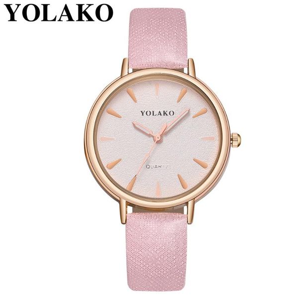 wristwatches ladies watch yolako women's clock casual fashion leather analog wrist for women relogio feminino 2021, Slivery;brown
wristwatches ladies watch yolako women's clock casual fashion leather analog wrist for women relogio feminino 2021, Slivery;brown