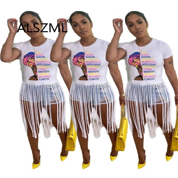 women o neck summer tee print casual tassel t-shirt ladies novelty clothes women's, White
women o neck summer tee print casual tassel t-shirt ladies novelty clothes women's, White