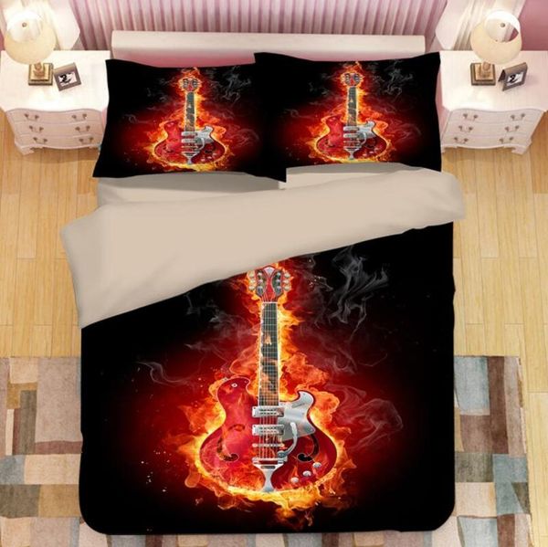 rock guitar print bedding set duvet covers pillowcases one piece comforter sets bedclothes bed linen 04
rock guitar print bedding set duvet covers pillowcases one piece comforter sets bedclothes bed linen 04