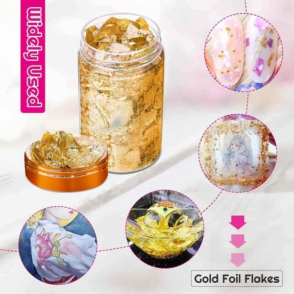 nail art decorations 1 box gold silver irregular aluminum foil paper sticker 3d glitter diy manicure uv gel polish decoration tools, Silver;gold
nail art decorations 1 box gold silver irregular aluminum foil paper sticker 3d glitter diy manicure uv gel polish decoration tools, Silver;gold