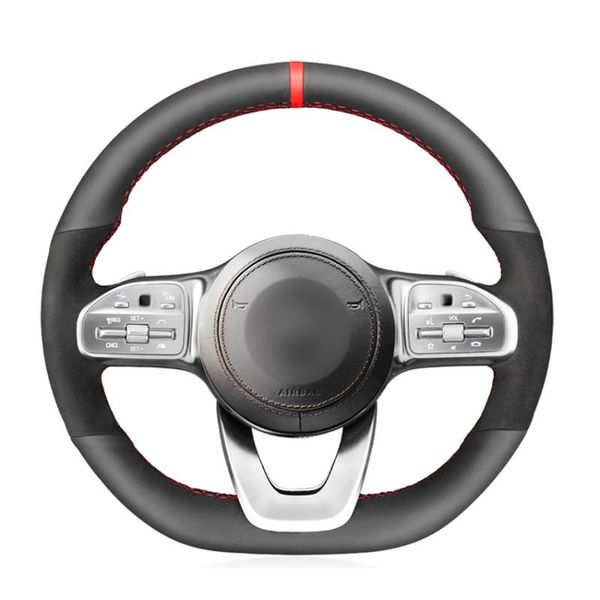 steering wheel covers black suede leather car cover for - a-class w177 c-class w205 e-class w213 s-class w222 2021-2021
steering wheel covers black suede leather car cover for - a-class w177 c-class w205 e-class w213 s-class w222 2021-2021