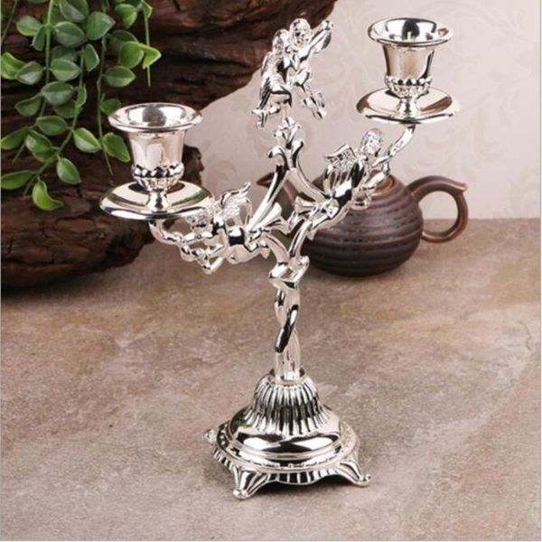 candle holders arrival holder 2-arm creative silver plated stick, angel pattern wedding/ home decoration
candle holders arrival holder 2-arm creative silver plated stick, angel pattern wedding/ home decoration