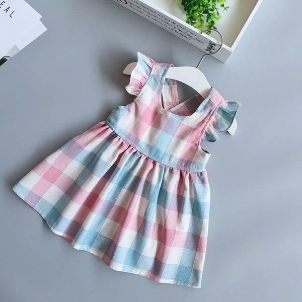 girl's dresses retail summer girl fare sleeve plaid cotton suspender buttons casual children clothing 2-6y lt003 ts0k, Red;yellow
girl's dresses retail summer girl fare sleeve plaid cotton suspender buttons casual children clothing 2-6y lt003 ts0k, Red;yellow