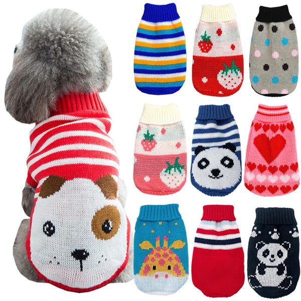 dog apparel winter cartoon clothes warm christmas sweater for small dogs pets clothing soft coat knitting crochet cloth jersey perro
dog apparel winter cartoon clothes warm christmas sweater for small dogs pets clothing soft coat knitting crochet cloth jersey perro