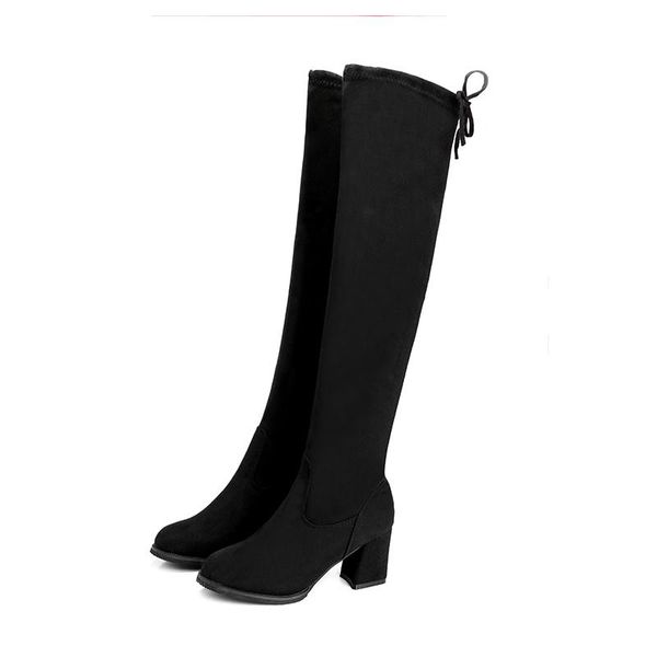 boots winter over the knee women stretch fabric thigh high lace up woman flat shoes long bota feminina, Black
boots winter over the knee women stretch fabric thigh high lace up woman flat shoes long bota feminina, Black