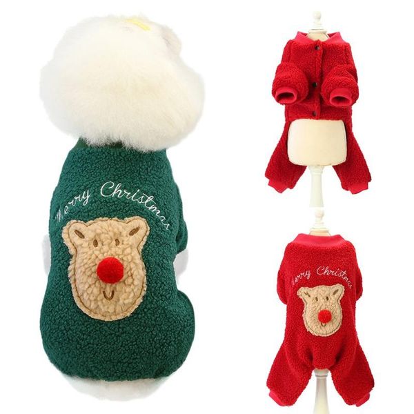 dog apparel christmas clothes flannel cute jumpsuit winter soft comfort pajamas clothing for small costume chihuahua puppy
dog apparel christmas clothes flannel cute jumpsuit winter soft comfort pajamas clothing for small costume chihuahua puppy