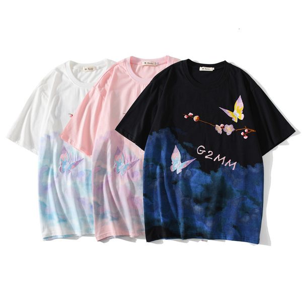 fashion t shirt brand chinese style embroidery butterfly cherry blossom summer half sleeve lovers' wear men's and women's hip, White;black
fashion t shirt brand chinese style embroidery butterfly cherry blossom summer half sleeve lovers' wear men's and women's hip, White;black