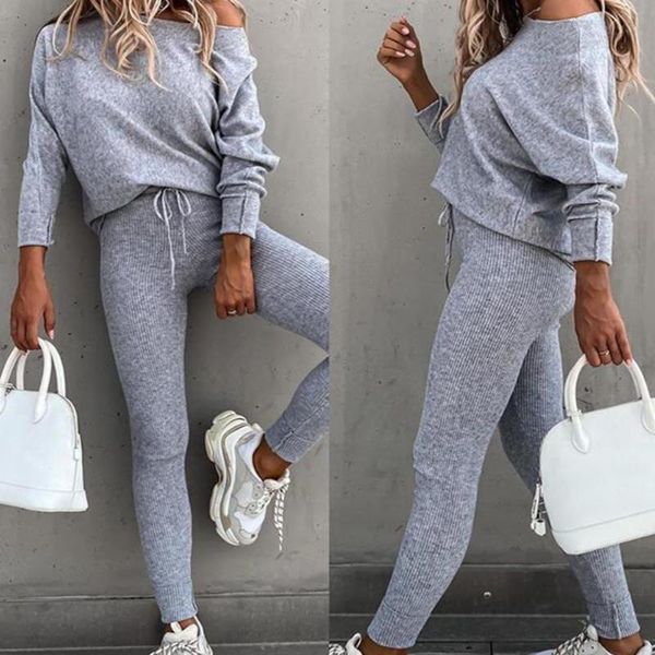 women's two piece pants 1 set women blouse stylish slanted neck sweatshirt mid waist sweatpants activewear pullover, White
women's two piece pants 1 set women blouse stylish slanted neck sweatshirt mid waist sweatpants activewear pullover, White