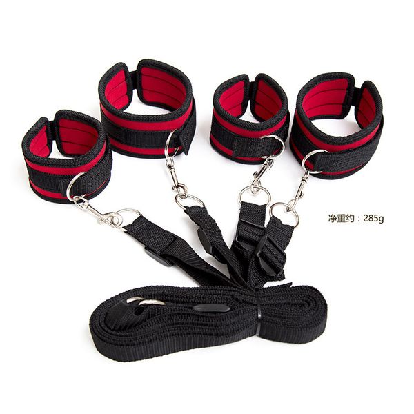 suit simulation restraint belt, handcuffs, fixed fun binding rope, forced leg splitter, bed strap training, Black;white
suit simulation restraint belt, handcuffs, fixed fun binding rope, forced leg splitter, bed strap training, Black;white