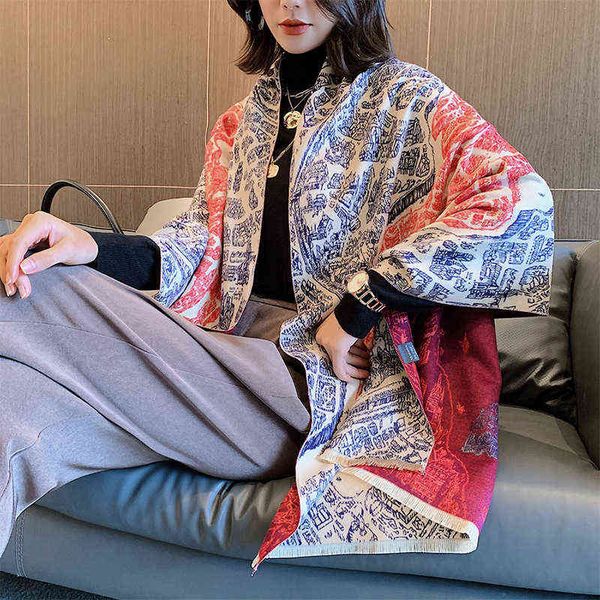 scarves 2022 scarf autumn and winter imitation cashmere lengthened shawl tassel women's korean sunscreen color matching bib, Blue;gray
scarves 2022 scarf autumn and winter imitation cashmere lengthened shawl tassel women's korean sunscreen color matching bib, Blue;gray