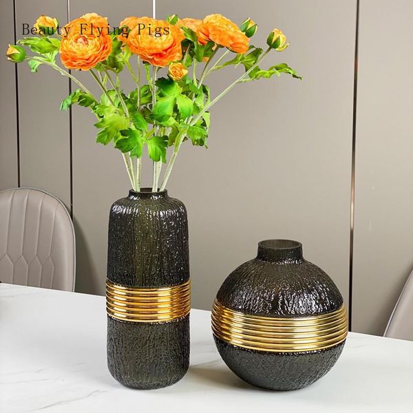 vases light luxury glass transparent hydroponic plant vase home living room restaurant deskornaments terrarium decor
vases light luxury glass transparent hydroponic plant vase home living room restaurant deskornaments terrarium decor