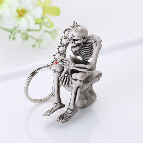 keychains rubber skateboard skull keychain for women men couples halloween skeleton keyholder car bag charm keyring punk jewelry accessory, Silver
keychains rubber skateboard skull keychain for women men couples halloween skeleton keyholder car bag charm keyring punk jewelry accessory, Silver