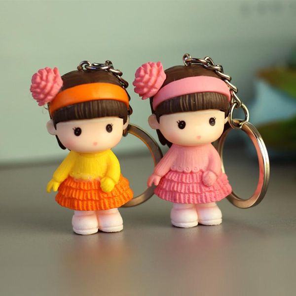 keychains wearing skirt princess doll little keychain cute lovers fashion creative pendants small gifts for women, Silver
keychains wearing skirt princess doll little keychain cute lovers fashion creative pendants small gifts for women, Silver