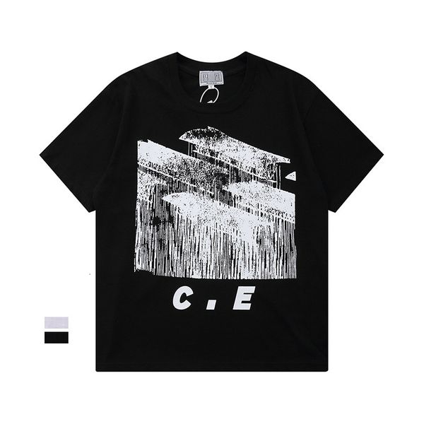 fashion brand ce casual short sleeve summer printed loose round neck t-shirt men and women lovers large short t-shirt, White;black
fashion brand ce casual short sleeve summer printed loose round neck t-shirt men and women lovers large short t-shirt, White;black