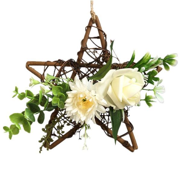 decorative flowers & wreaths 1pc flower wall hanging creative decoration fake pendant vivid five-pointed decor
decorative flowers & wreaths 1pc flower wall hanging creative decoration fake pendant vivid five-pointed decor