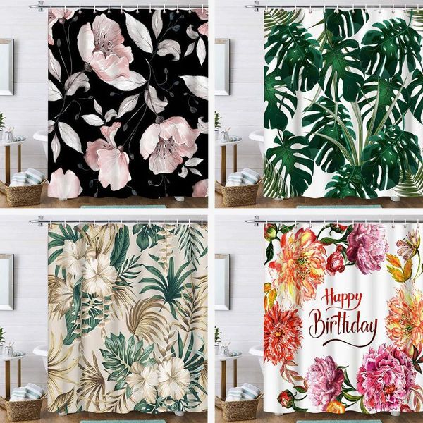 shower curtains curtain waterproof leaves flower for bathroom 150x180 180x180 180x200cm home decoration
shower curtains curtain waterproof leaves flower for bathroom 150x180 180x180 180x200cm home decoration