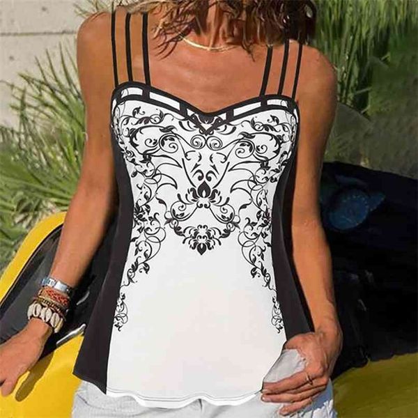 floral print camisole lady hollow out spaghetti strap tank women backless slim female summer sleeveless vest d30 210705, White
floral print camisole lady hollow out spaghetti strap tank women backless slim female summer sleeveless vest d30 210705, White