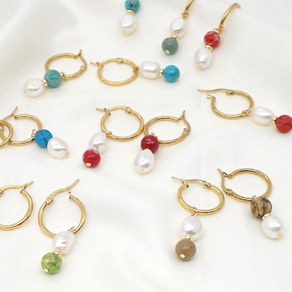 dangle & chandelier go2boho vintage natural stone earings drop earring freshwater baroque pearl earrings for women stainless steel jewelry, Silver
dangle & chandelier go2boho vintage natural stone earings drop earring freshwater baroque pearl earrings for women stainless steel jewelry, Silver